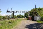 Only the signal bridge remains in May, 2016